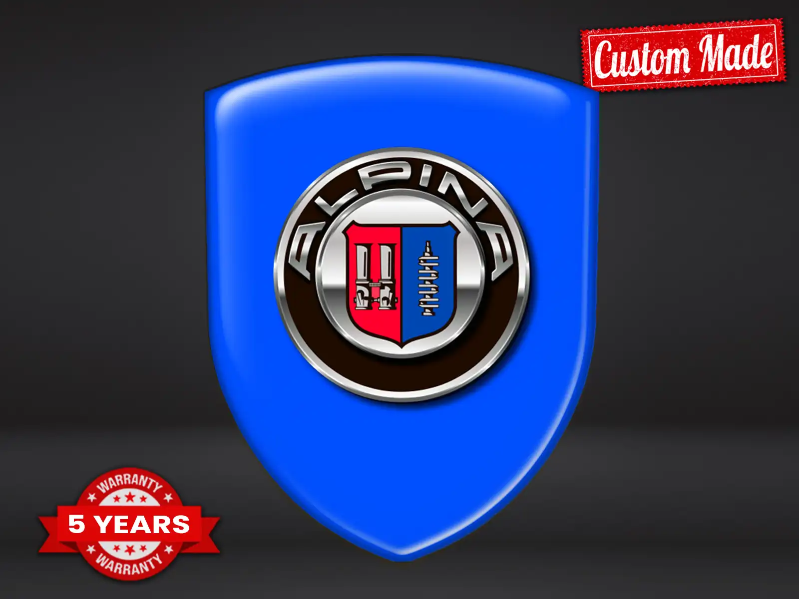 Alpina Windschutzsticker Universal Exklusiv Anpassbar
